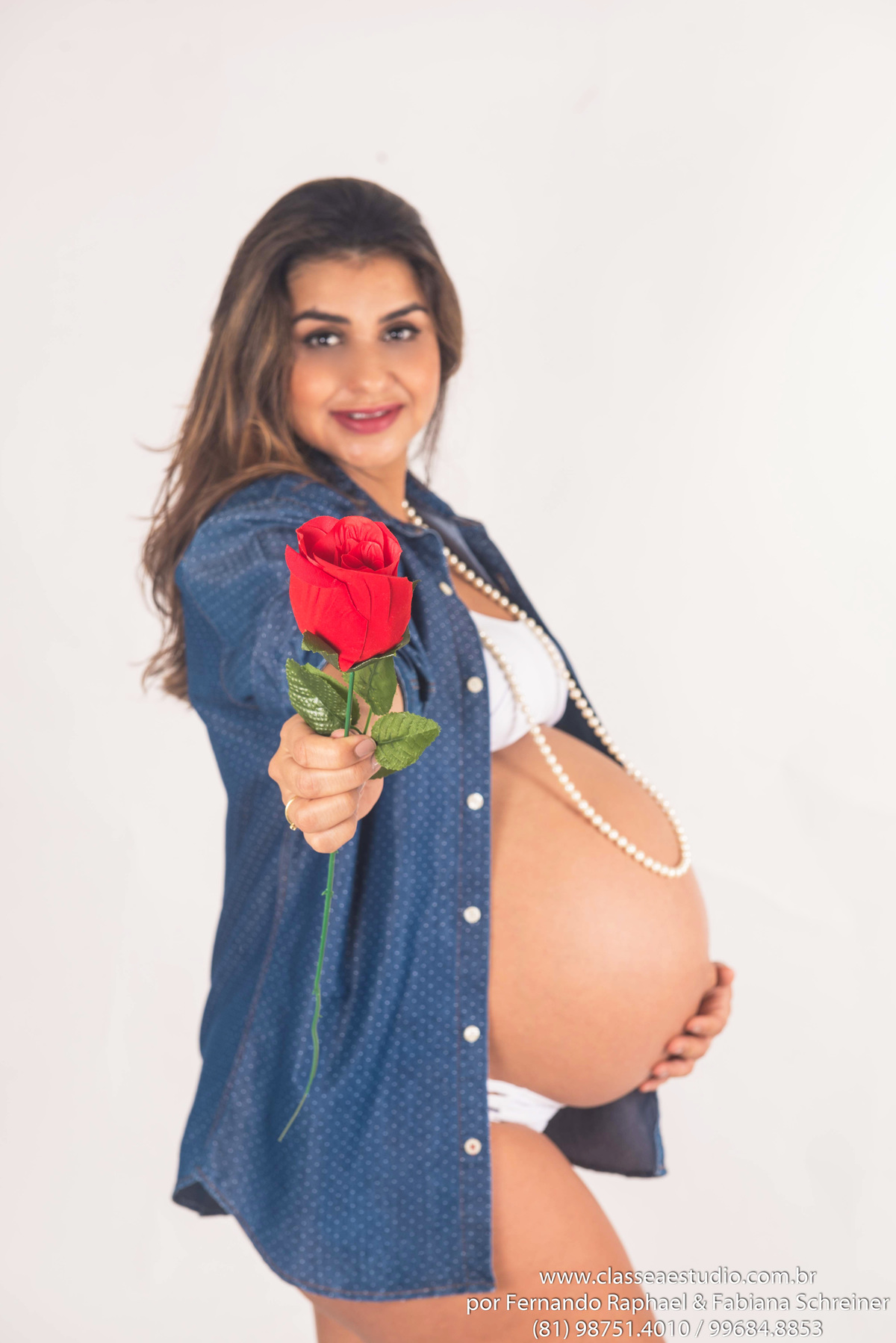 ensaio de gravida em recife