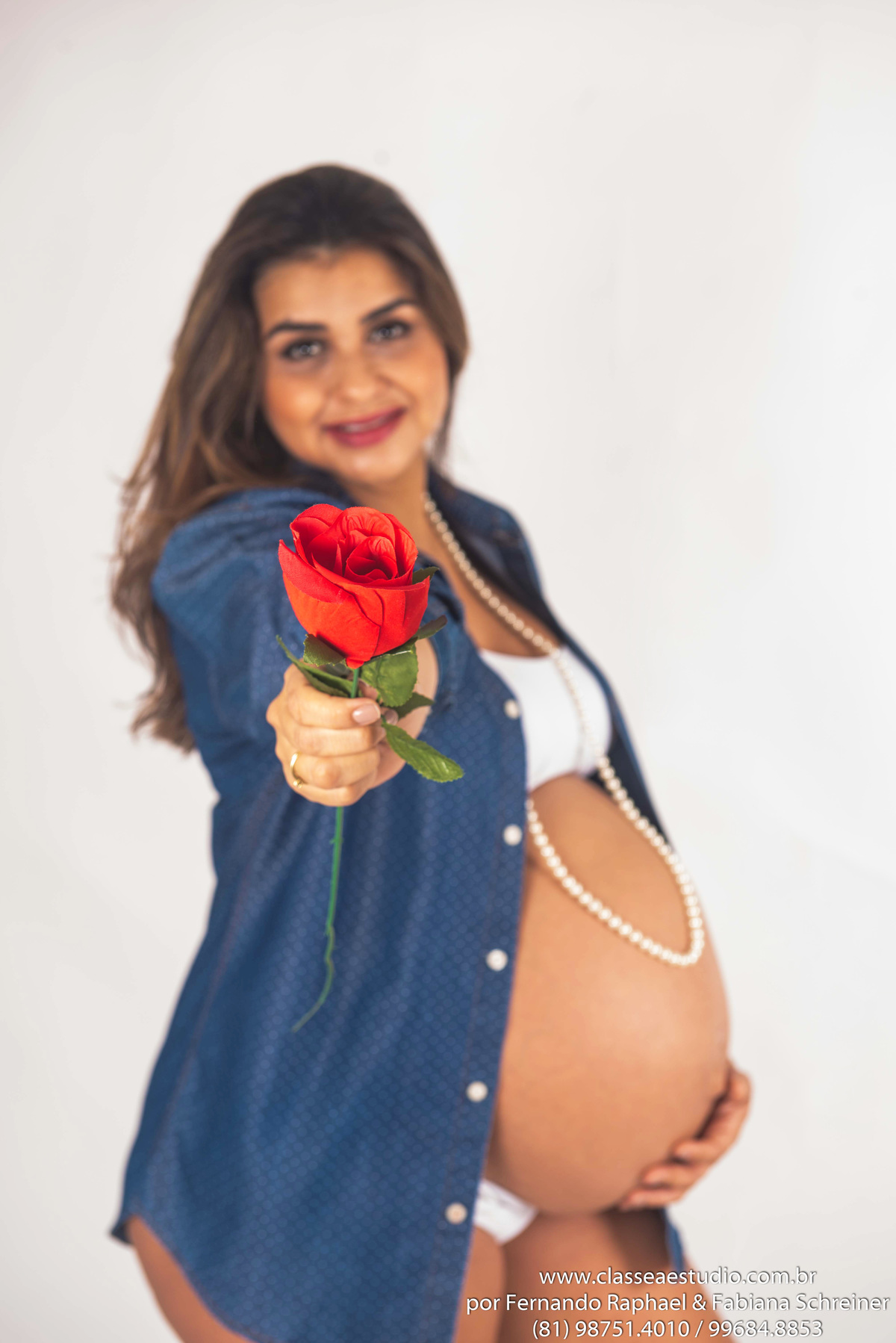 ensaio de gravida em recife