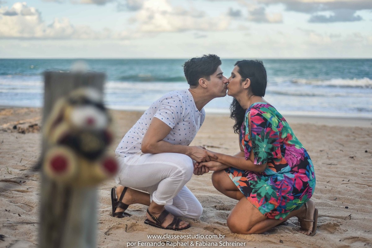 ensaio fotografico de noivos na praia