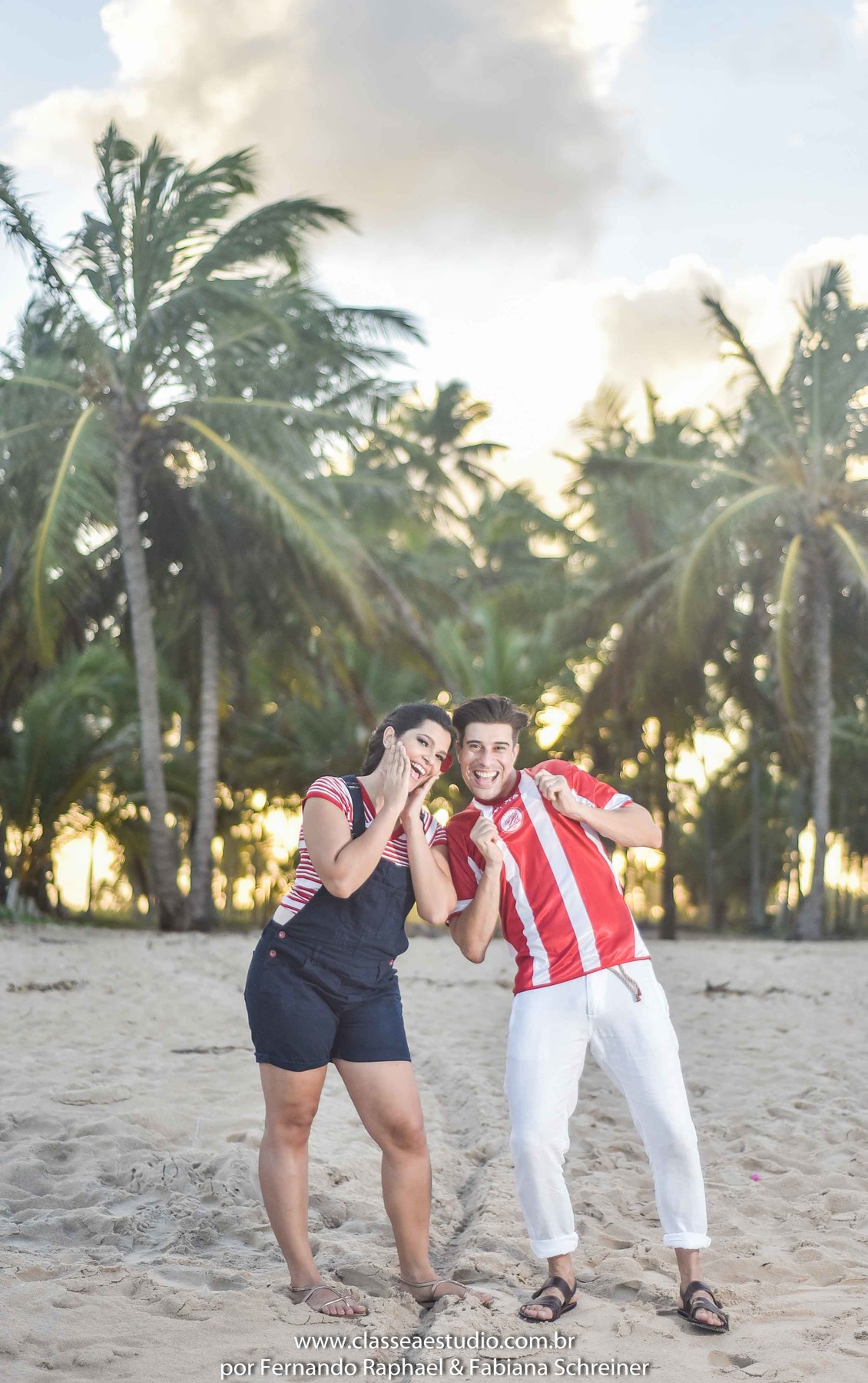 book de casal na praia