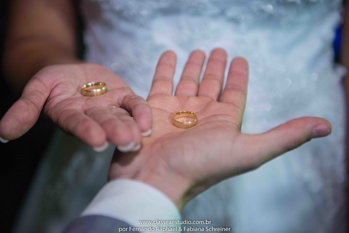 alianças de casamento