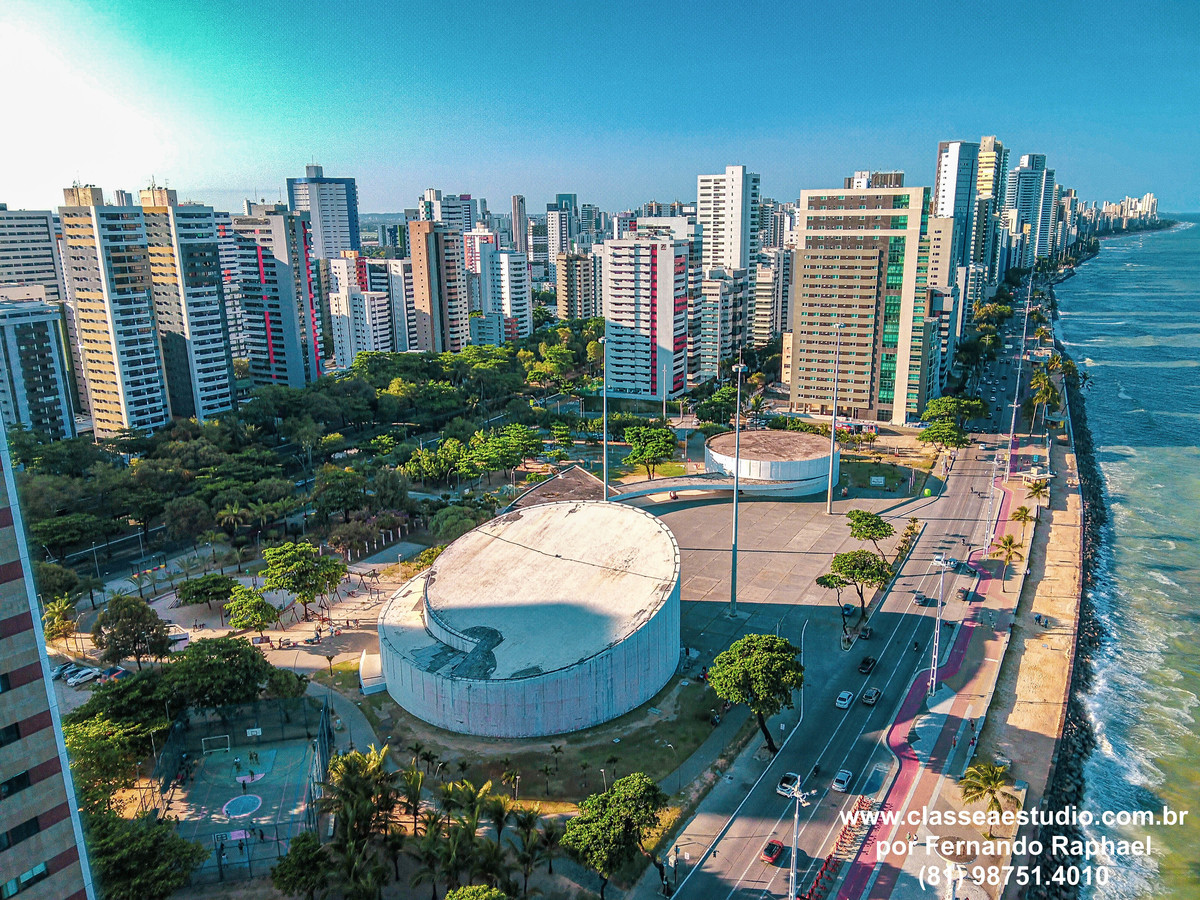 filmagem aérea do Parque Dona Lindu