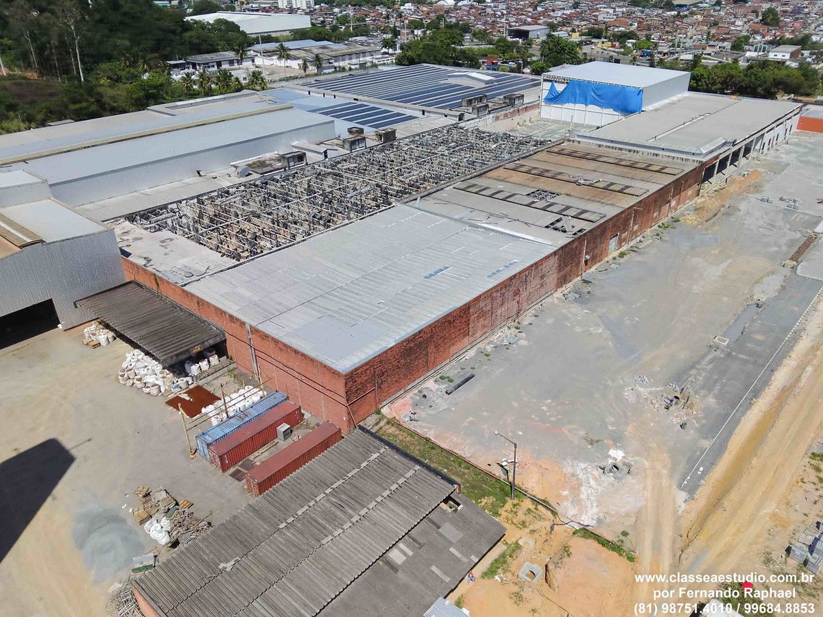 videos industriais aereos