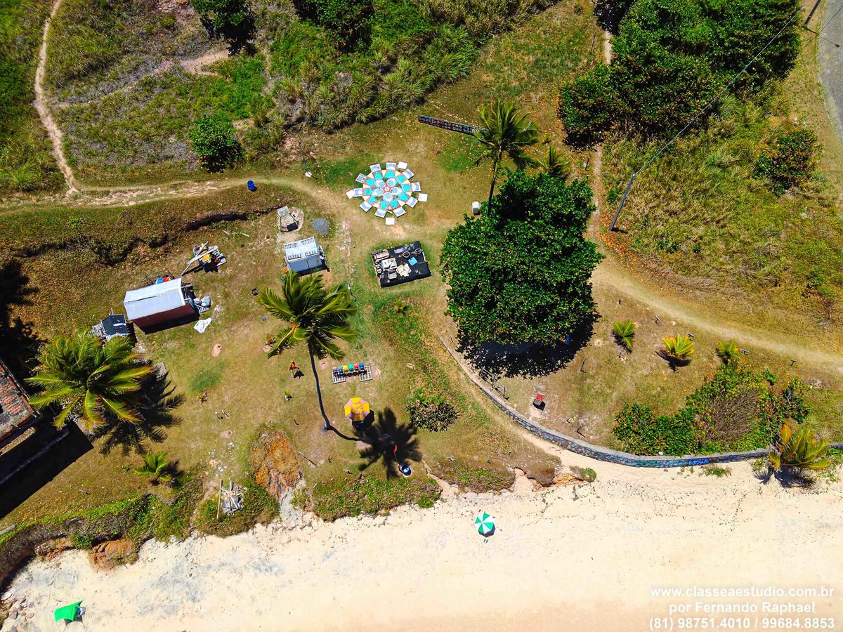 filmagem aérea panoramica