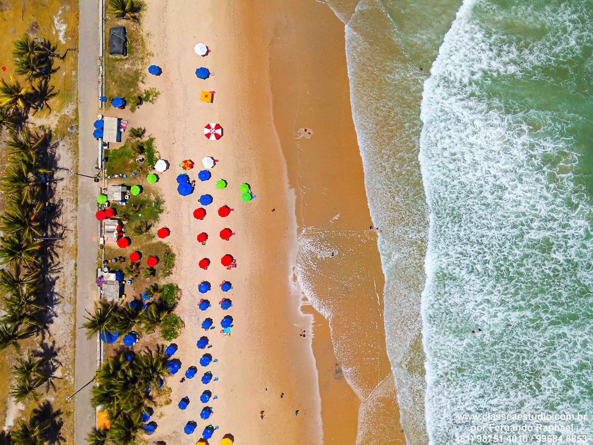 Fotografia aerea no Cabo de Santo Agostinho