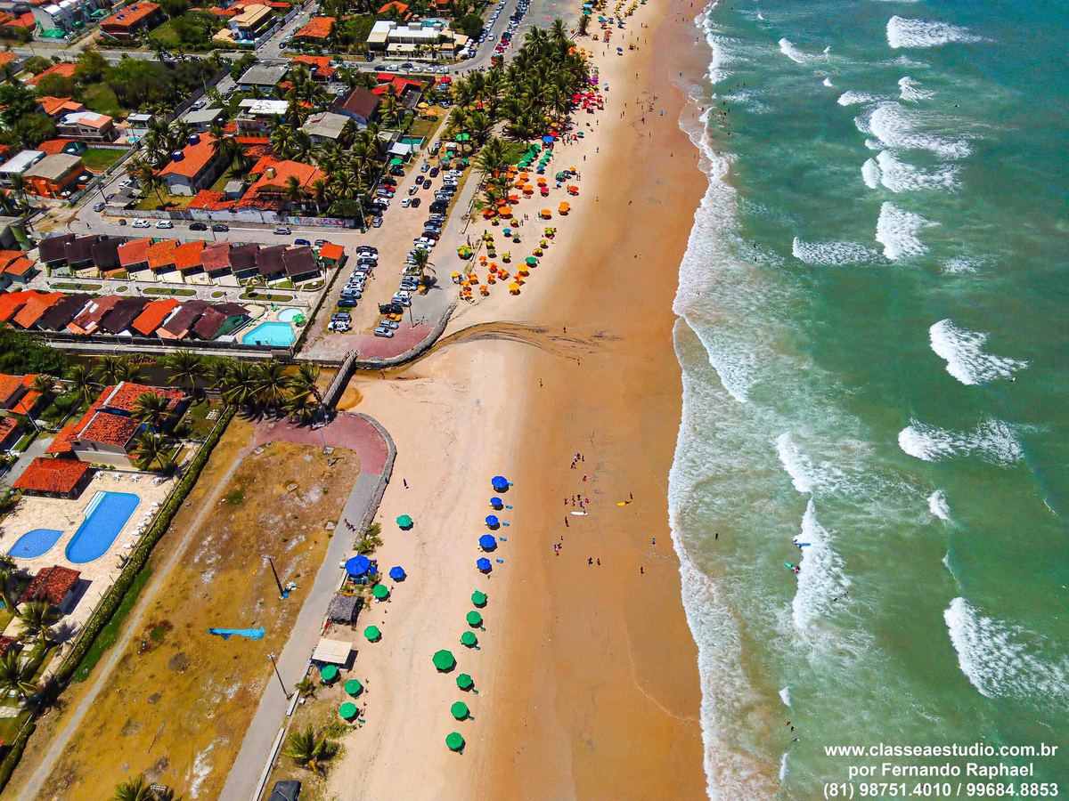 Vídeos panorâmicos na Praia do Coco Verde