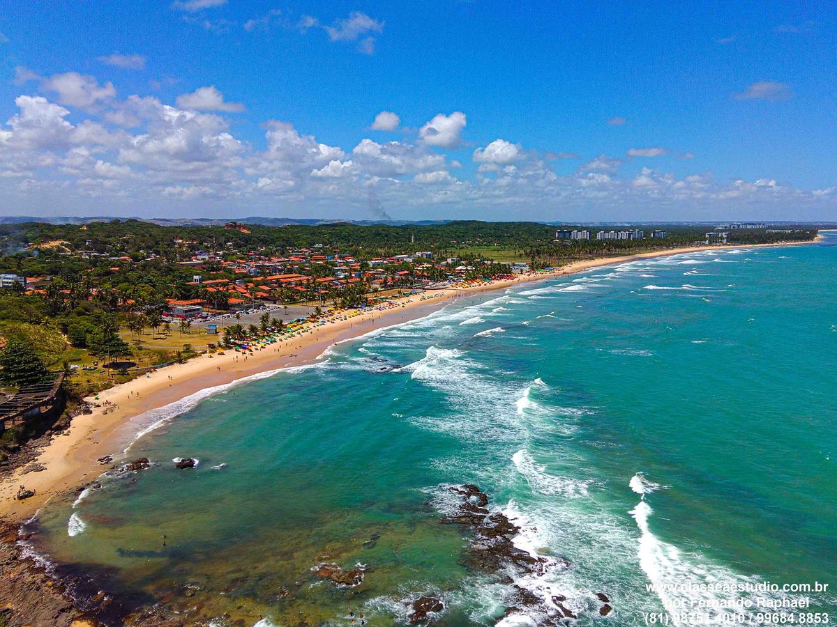 Fotografia aerea no Cabo de Santo Agostinho