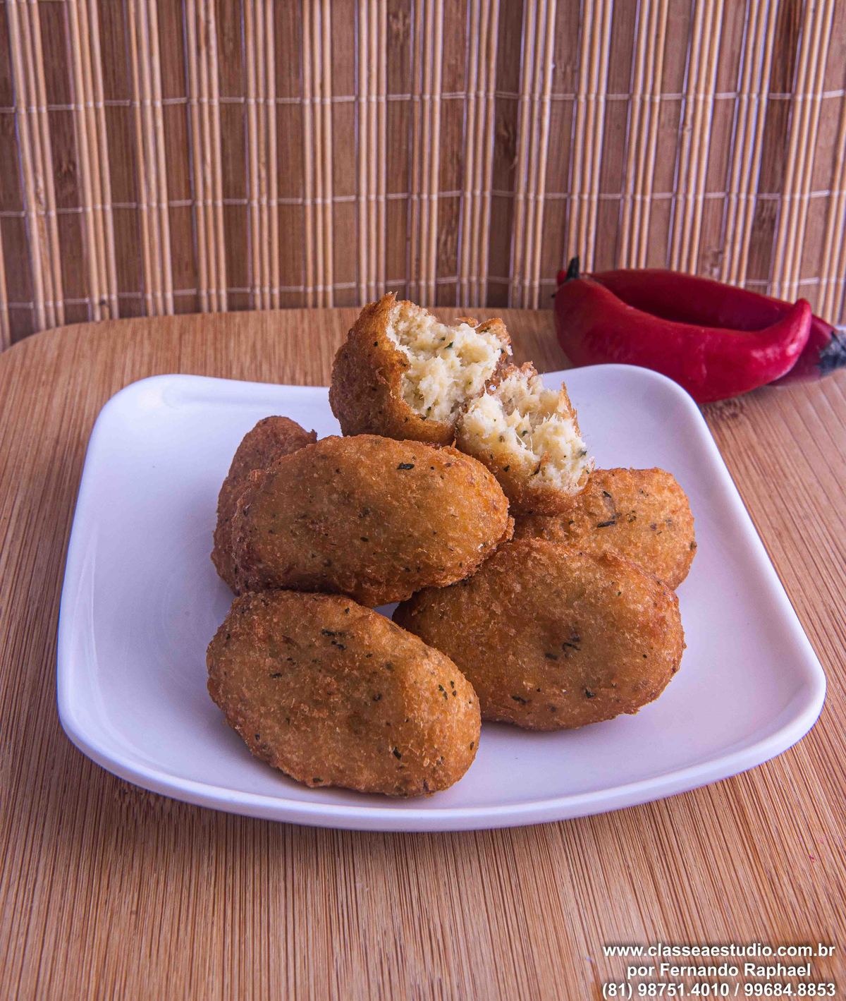 Estudio Fotografico de alimentos em Recife