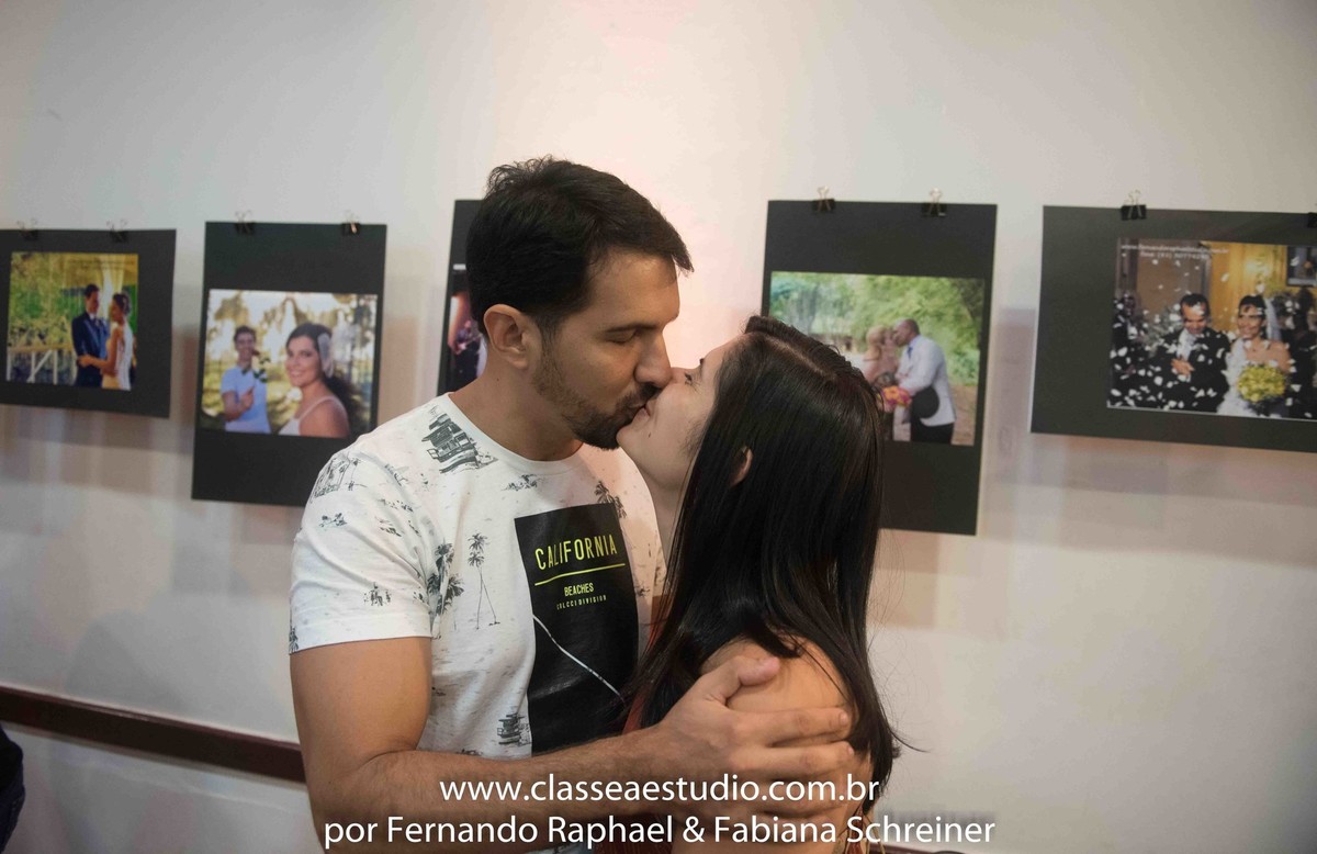 exposição fotográfica no dia dos namorados no shopping Recife