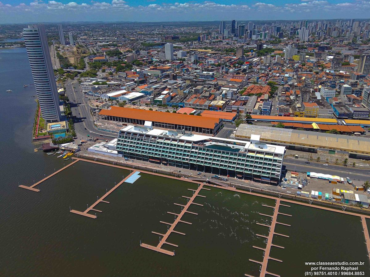 Imagens aéreas Porto Novo Recife