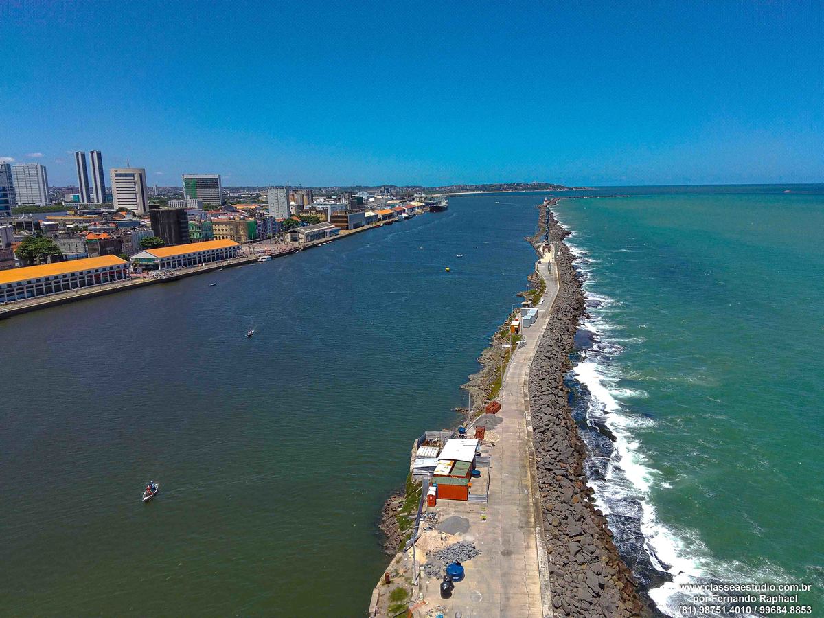 Vídeos aéreos no Porto Novo Recife