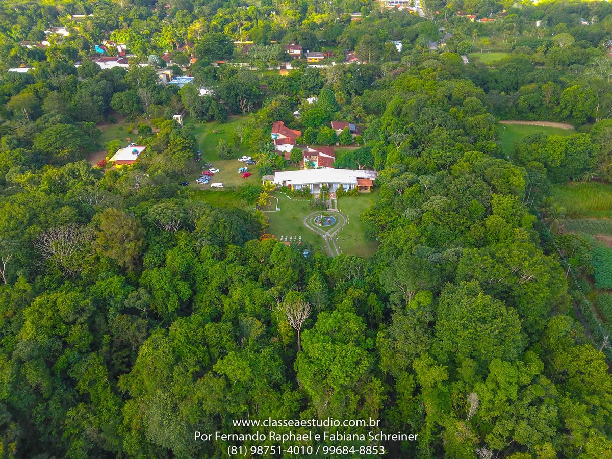 video aéreo em aldeia