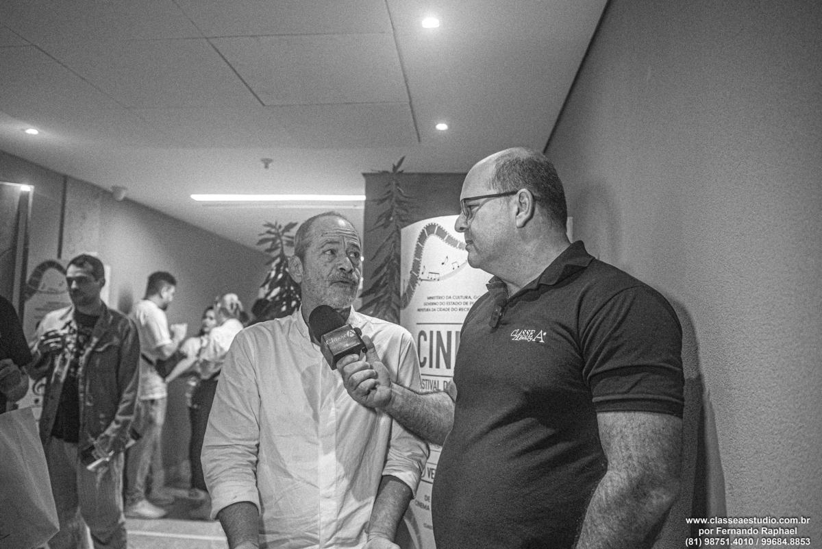 Entrevista com Guel Arraes no festival de cinema cinepe 