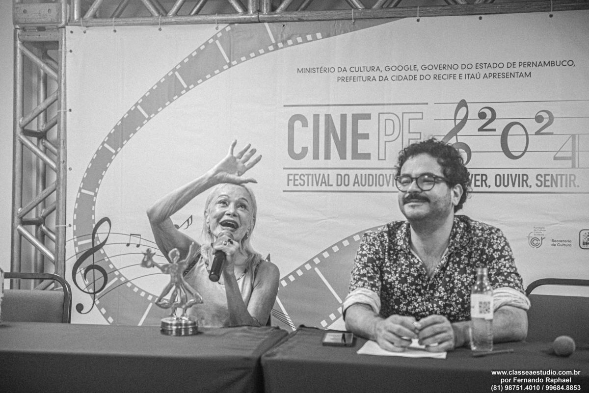 tania alves no festival de cinema