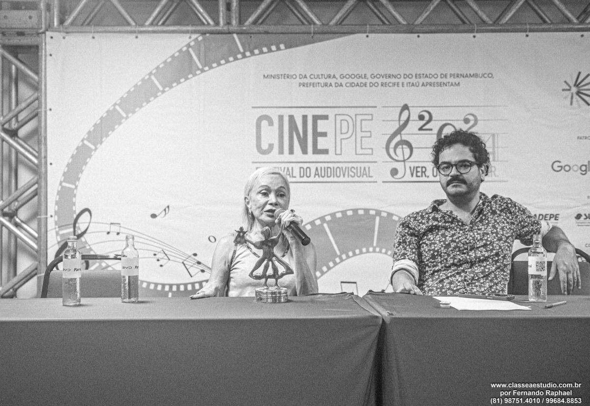 tania alves no festival de cinema