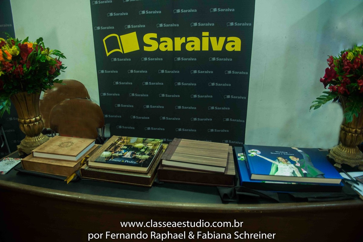exposição fotográfica na livraria saraiva