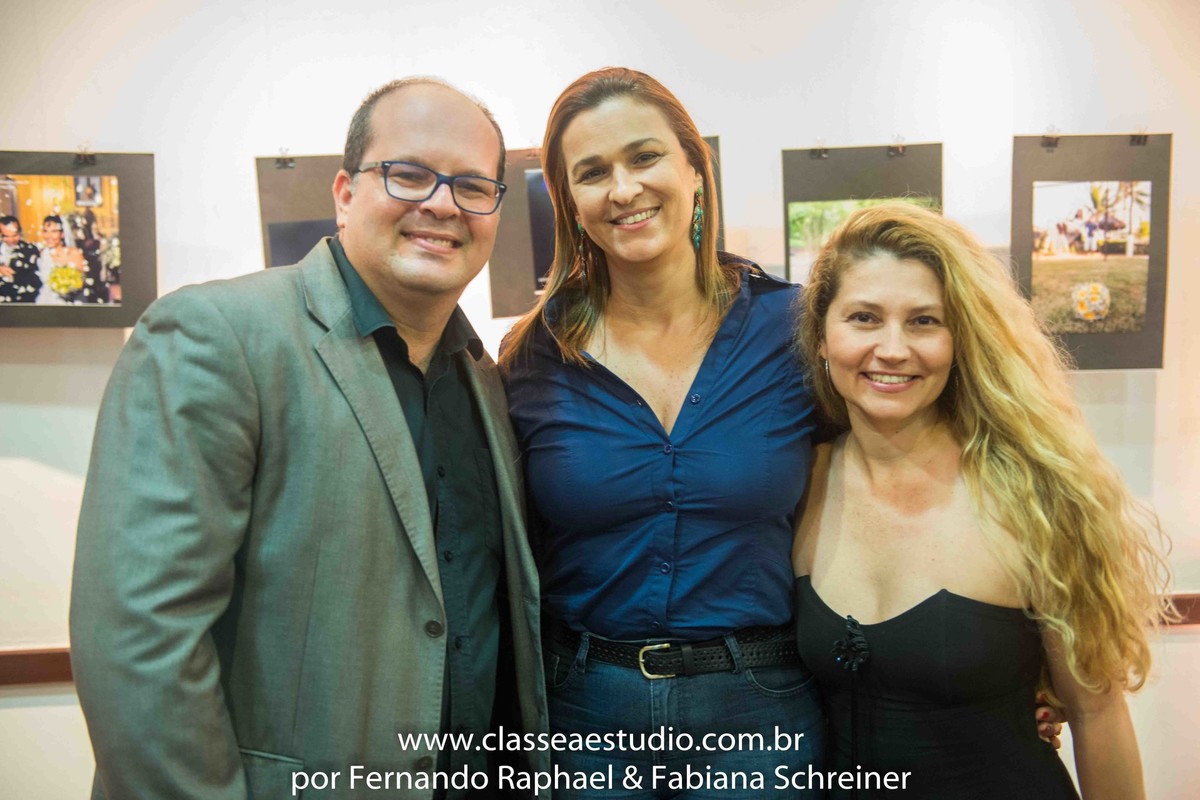 Fernando Raphael e Fabiana Schreiner