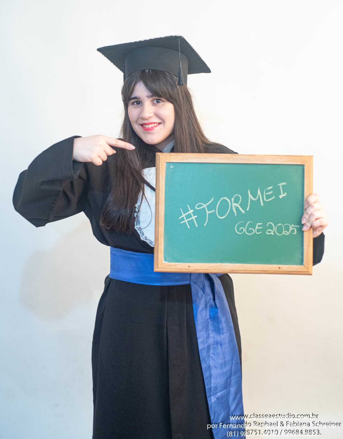 Ensaio de formandos com becas em recife