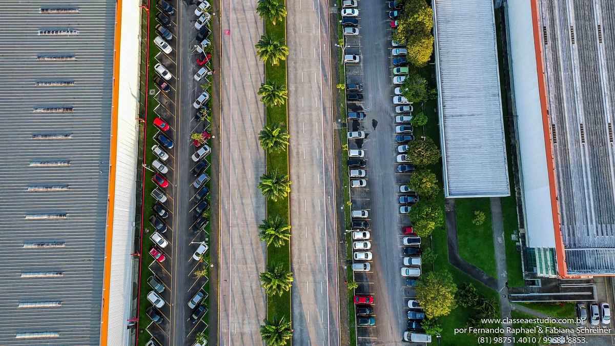 Fotografia aerea no distrito Industrial do cabo de santo agostinho