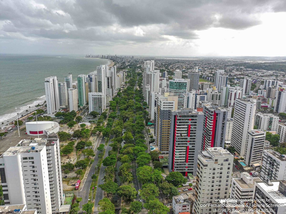 vídeo aéreo de recife