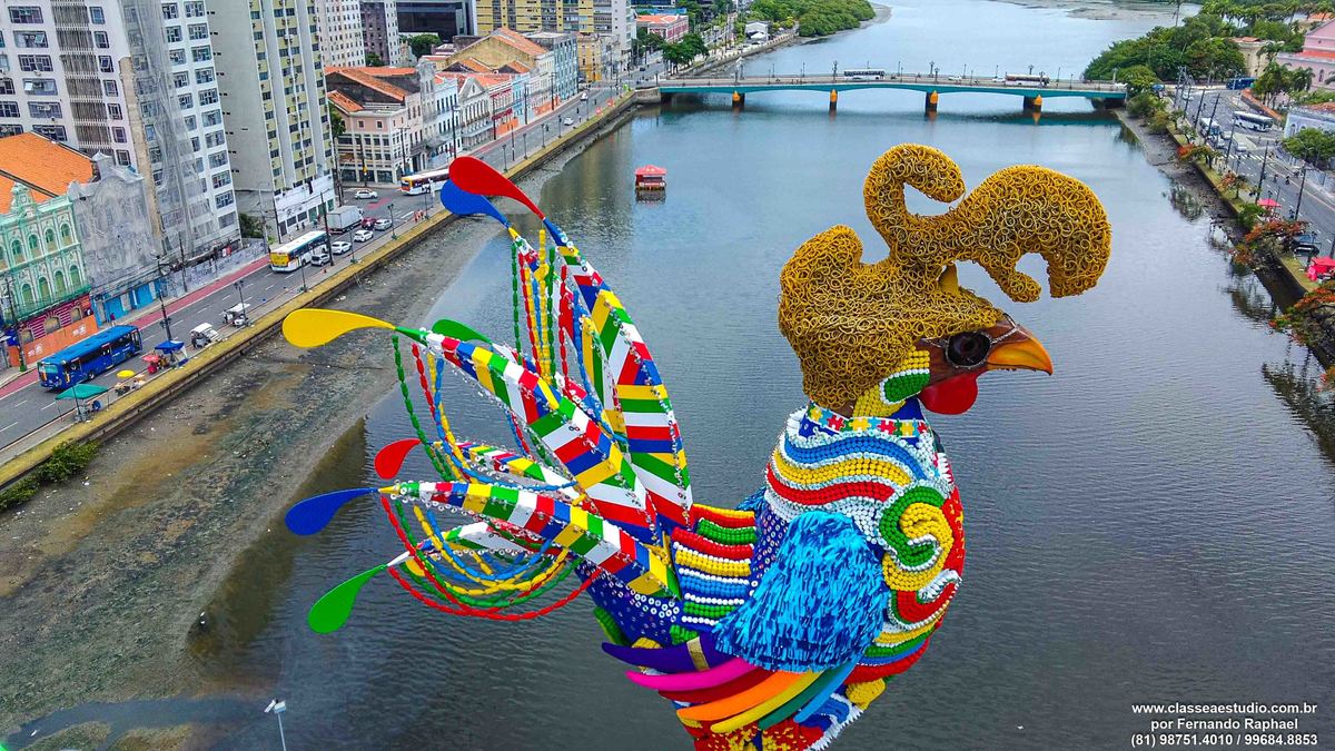 filmagem aérea no Galo da Madrugada