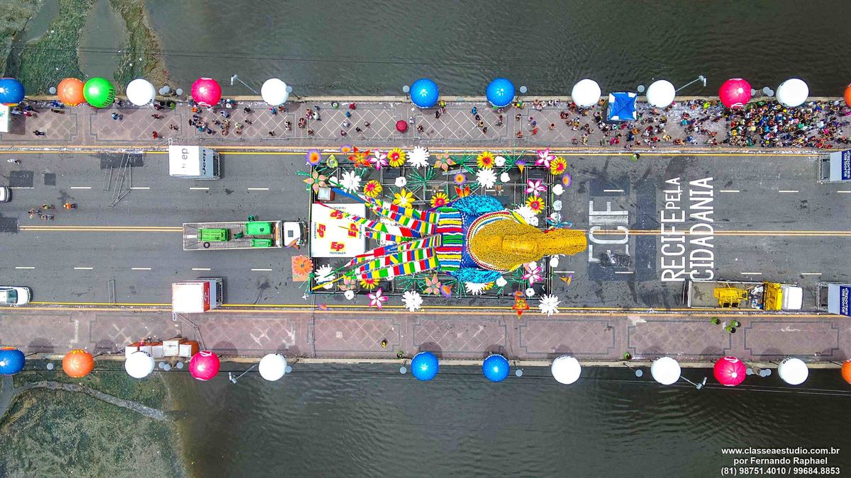 filmagem com drone no Carnaval de Pernambuco