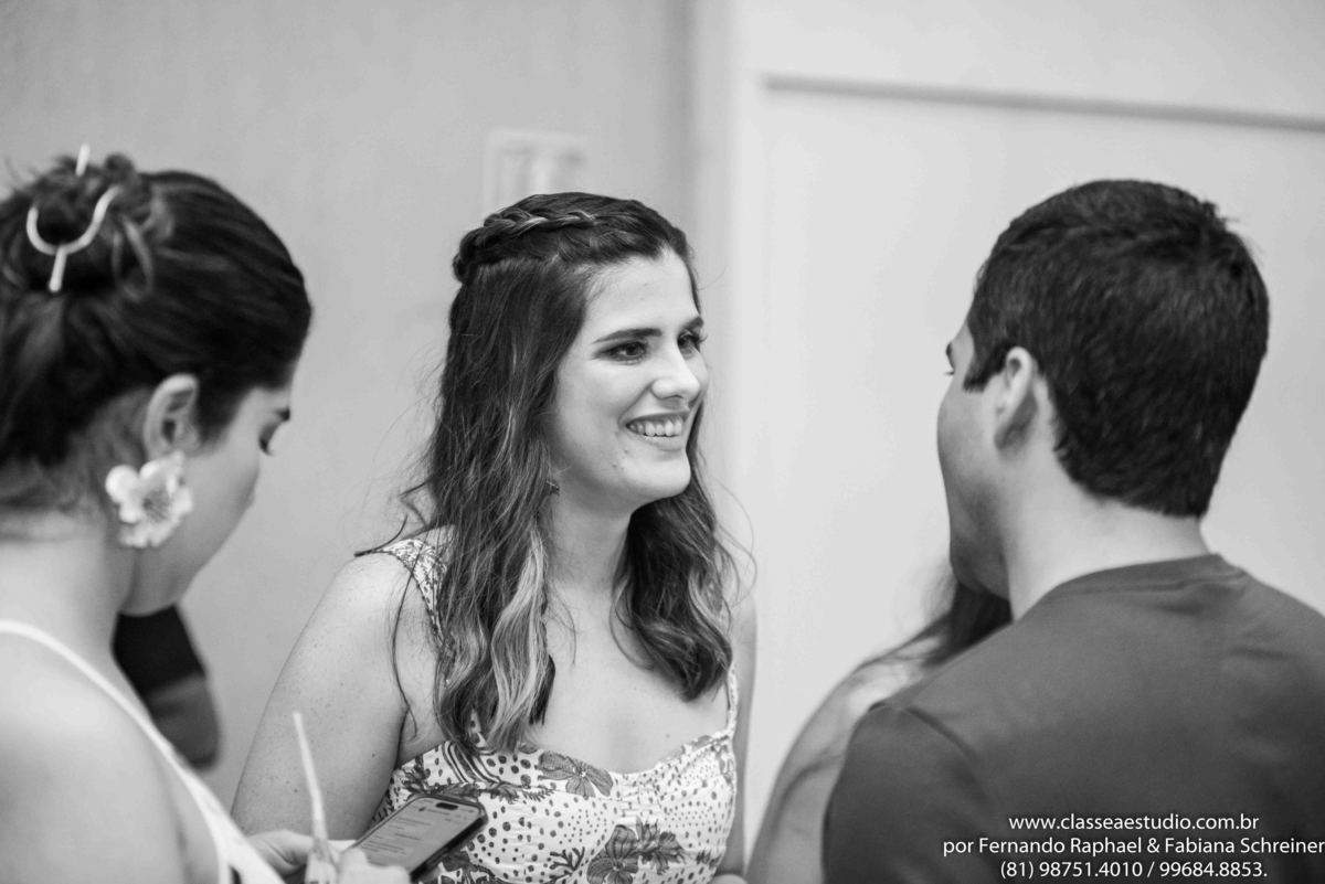 filmagem para festa de aniversário