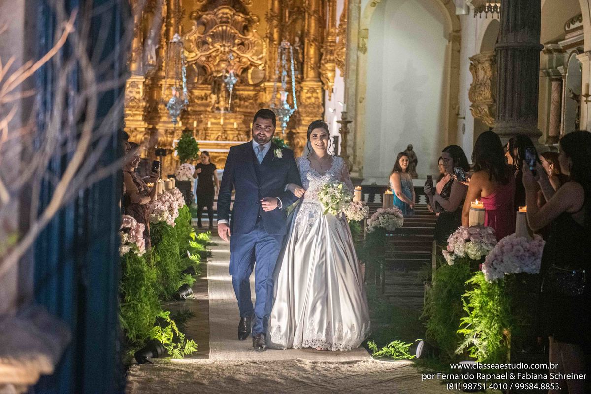 Igreja São Bento Olinda casamento
