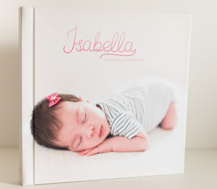 Álbum fotográfico de recém nascido
