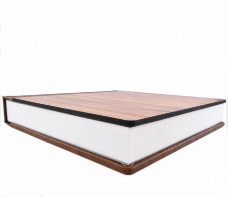 Álbuns fotográficos de casamento com capa de madeira em recife