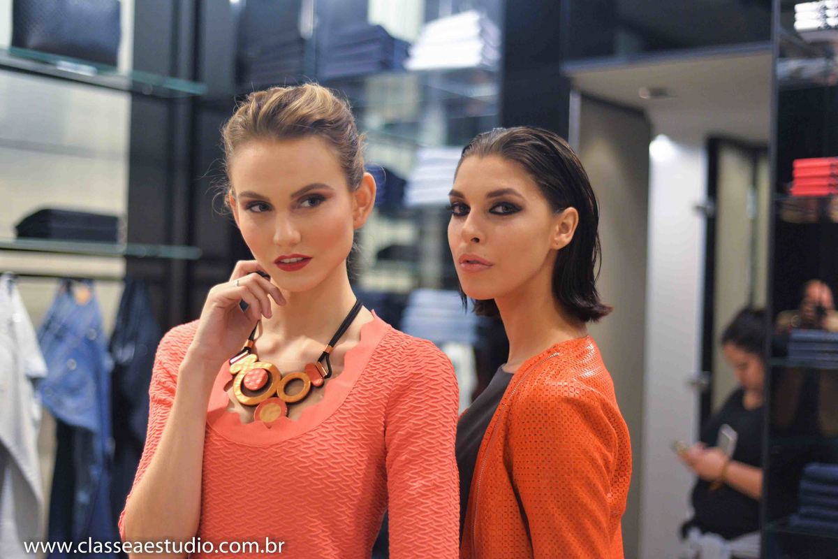 lançamento da nova coleção Empório Armani, shopping Rio Mar, maquiador Fernando Torquato, fotografo Fernando Torquato, fotos Fernando Raphael, fotos Fabiana Schreiner, classe a estúdio, fernando raphael studio, modelos m