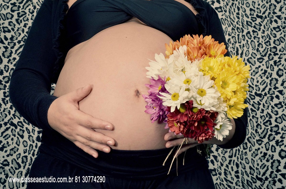 Book fotografico de gravida em recife pe
