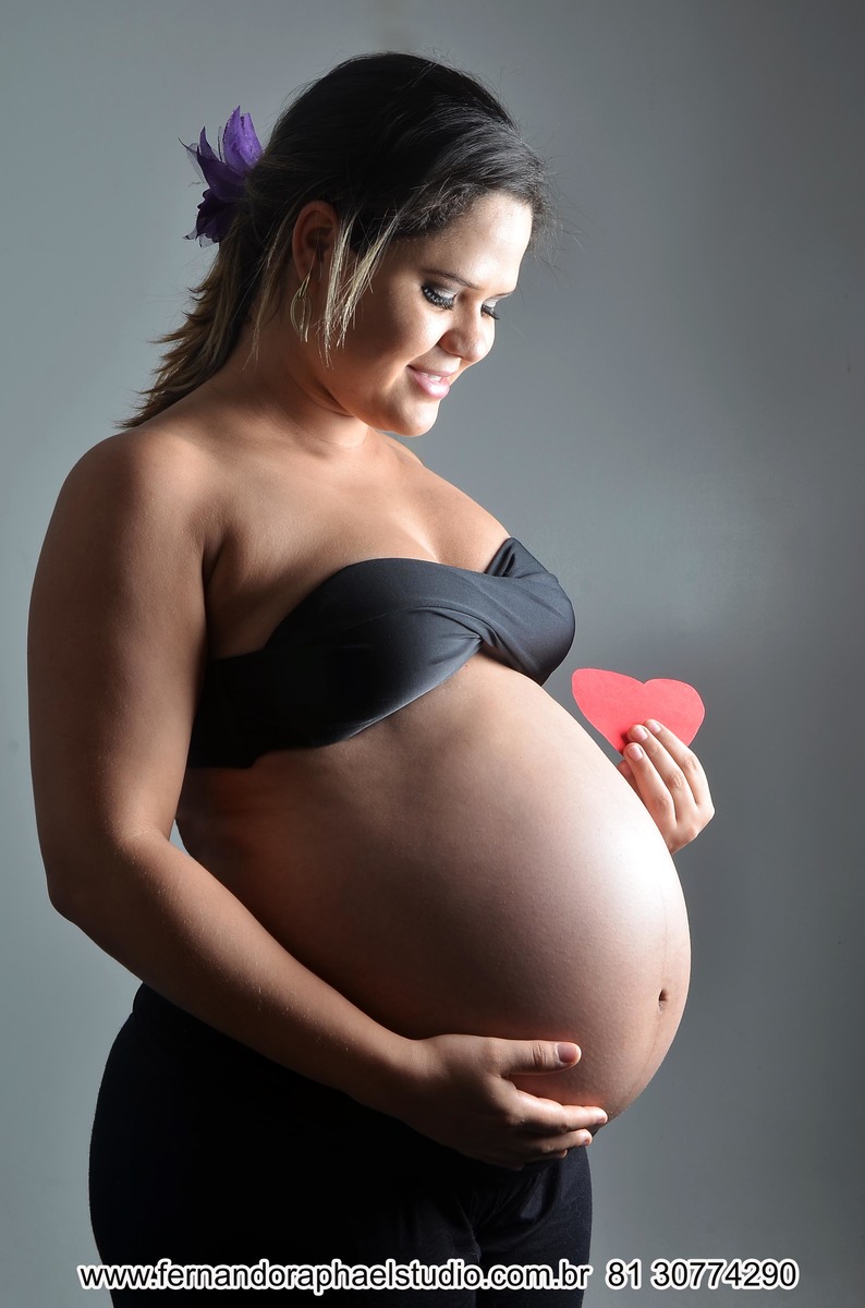 Book fotografico de gravida em recife pe