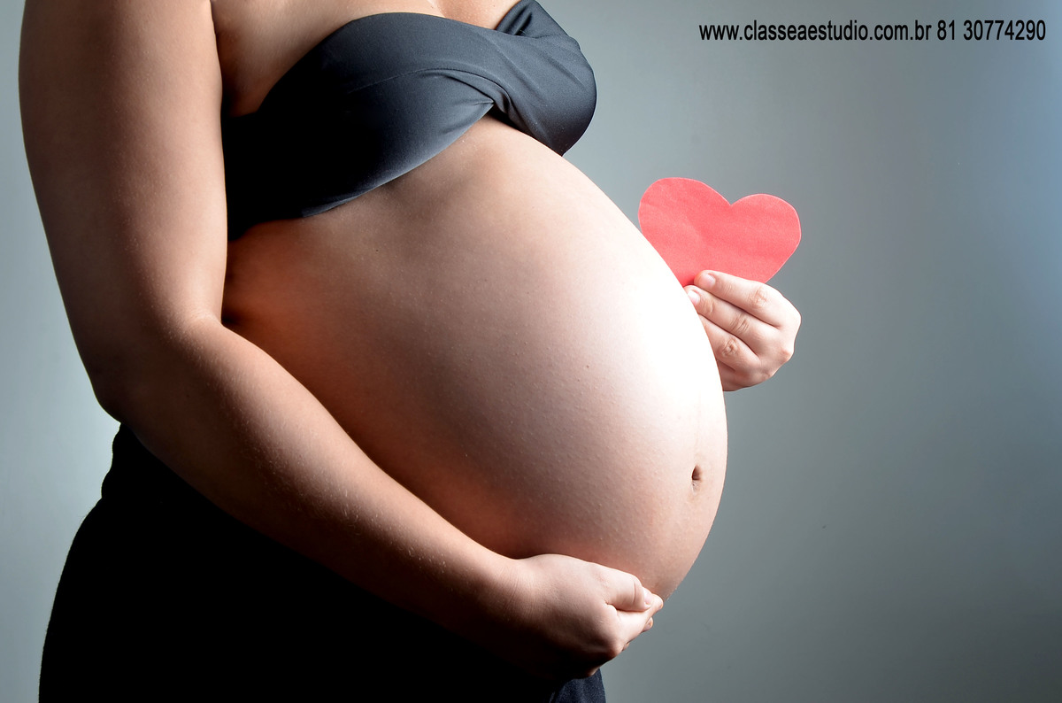 Book fotografico de gravida em recife pe