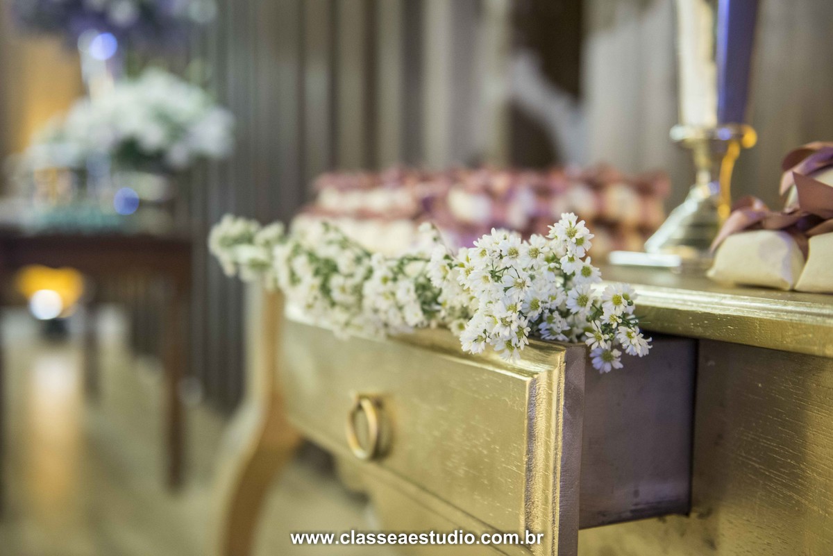 Mesa de doces para casamento