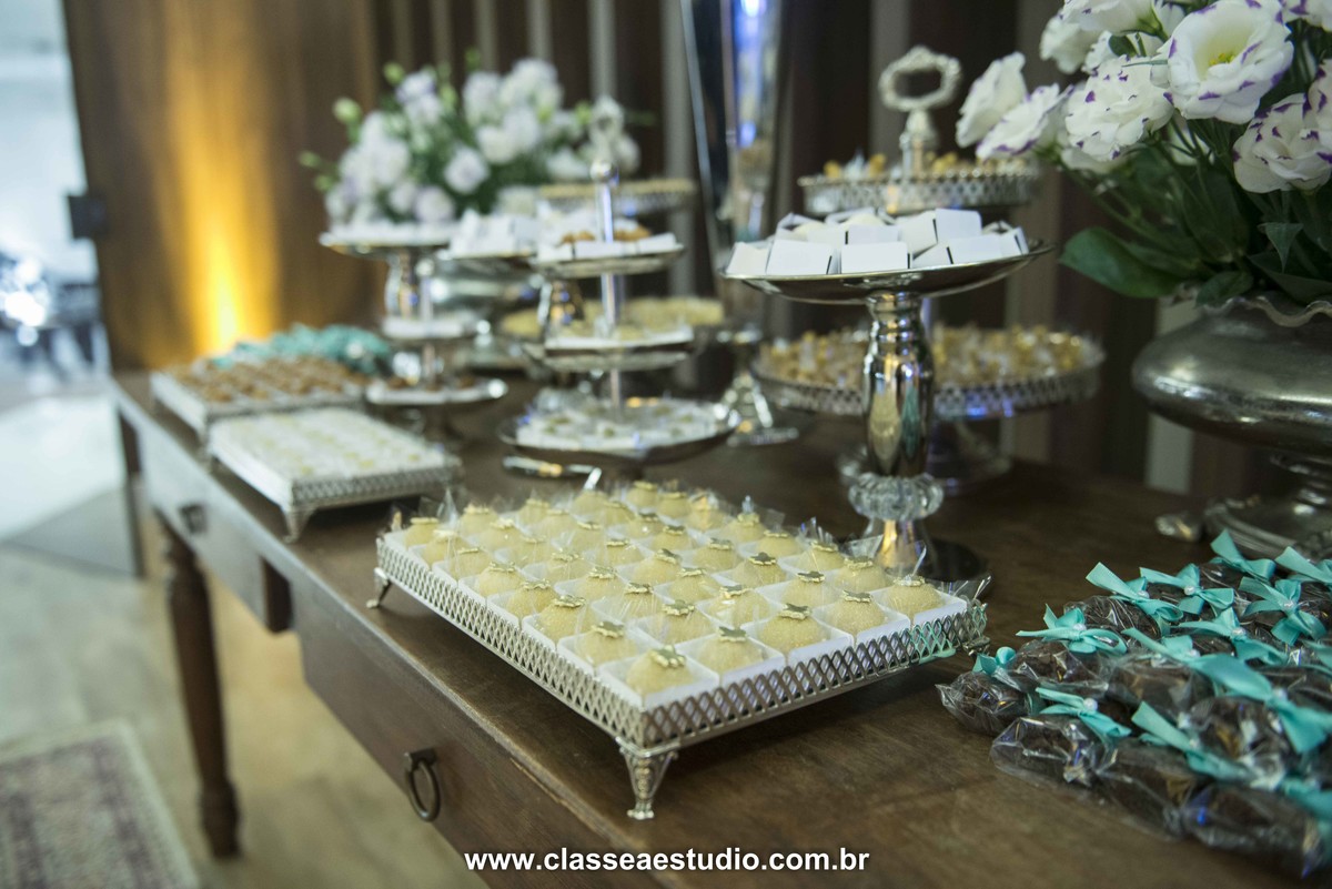 Mesa de doces para casamento