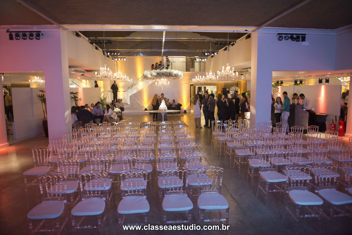 Palestra de casamento no buffet La Salle