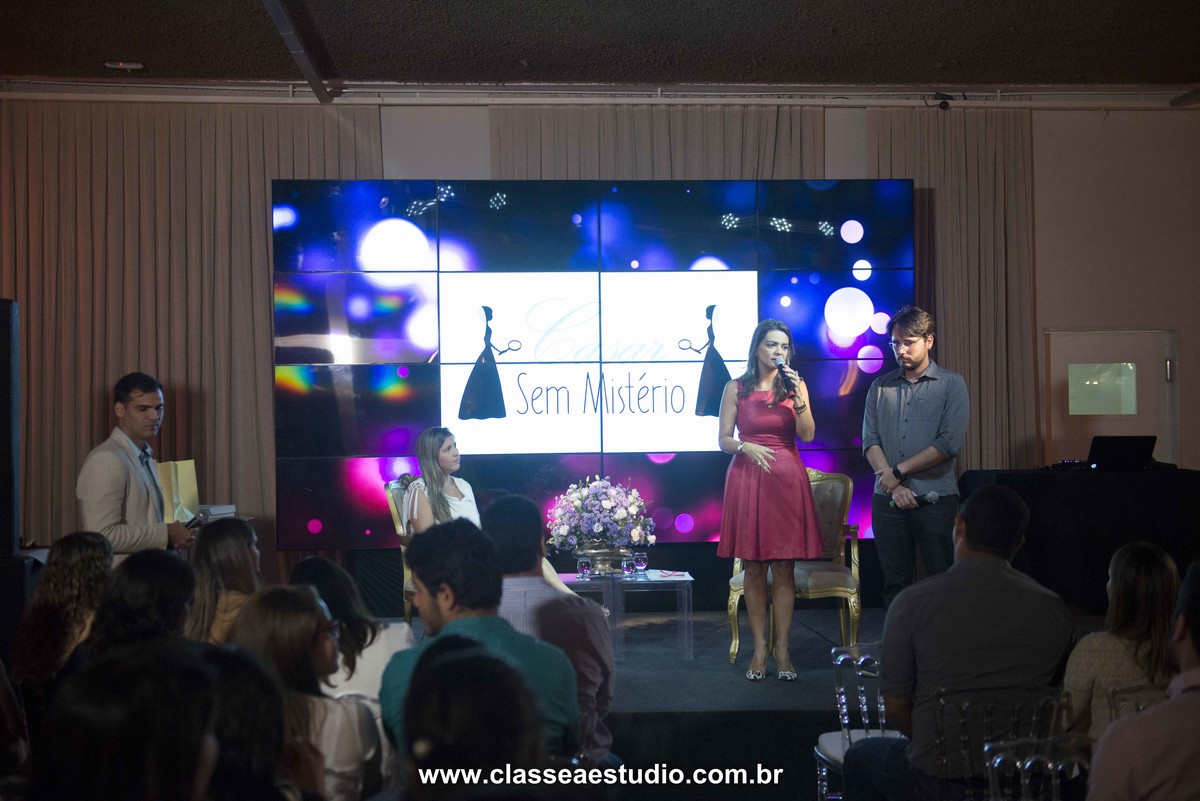 Palestra de casamento no buffet La Salle