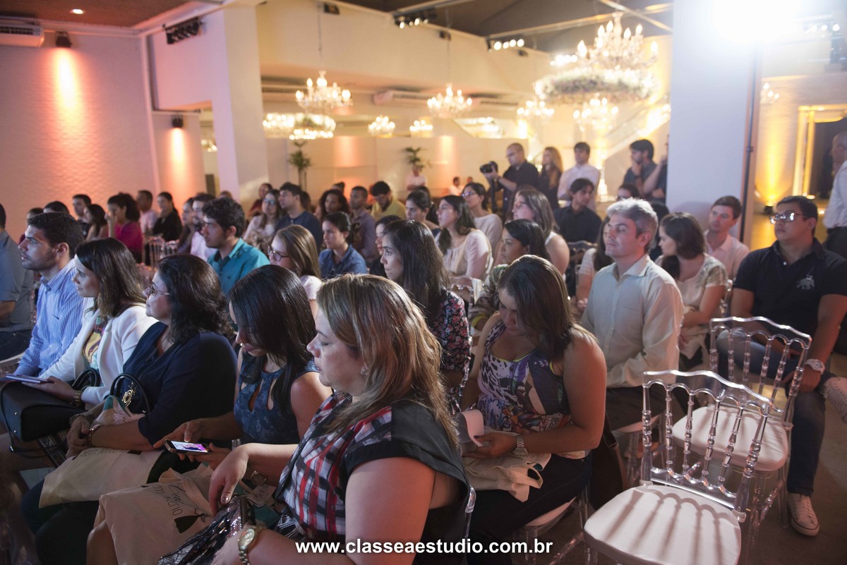 Palestra de casamento no buffet La Salle