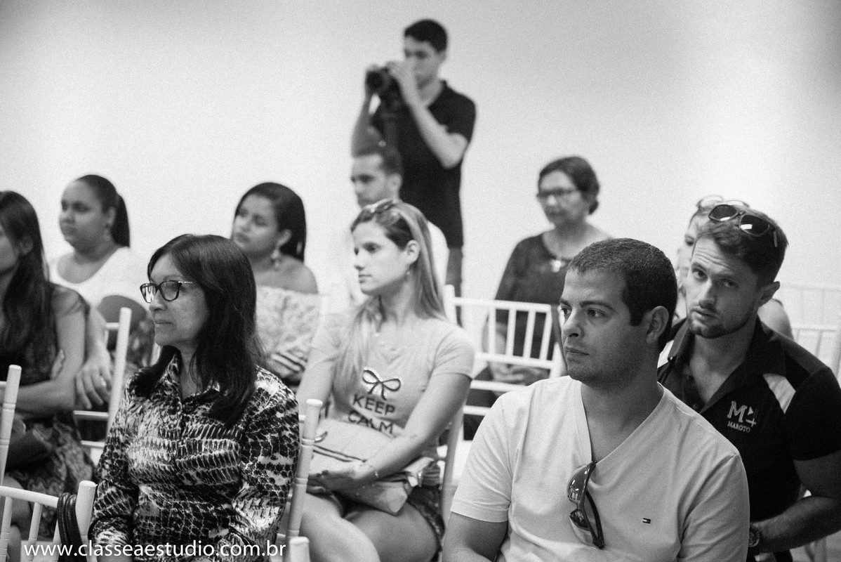 Palestra para noivas na Ferreira Costa com cerimonial Tarciana Moraes