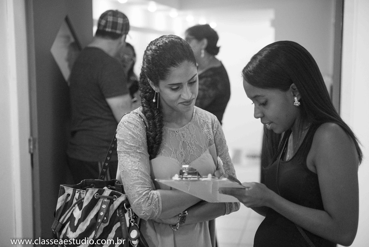Palestra para noivas na Ferreira Costa com cerimonial Tarciana Moraes