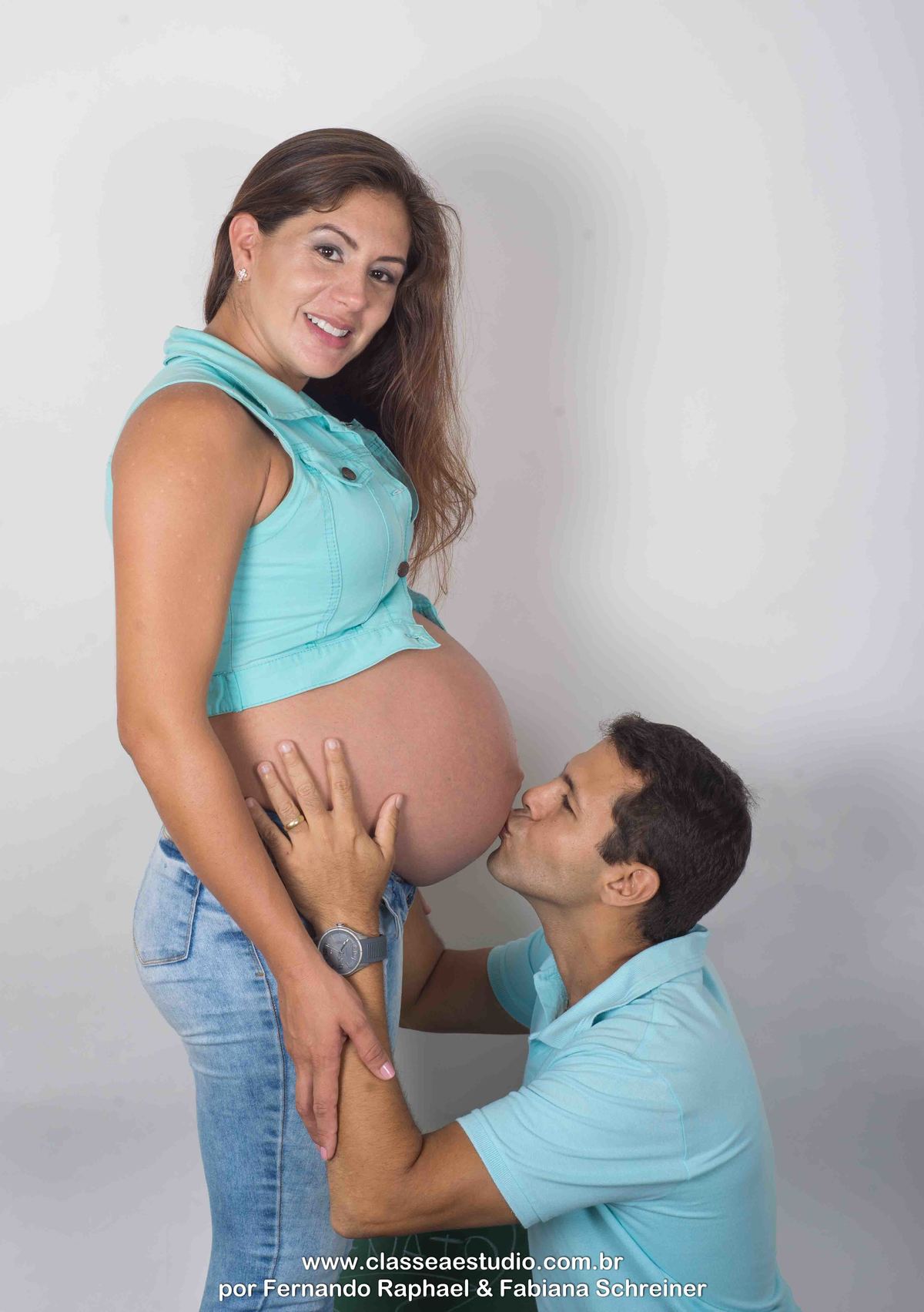 Fotos de acompanhamento de gestante