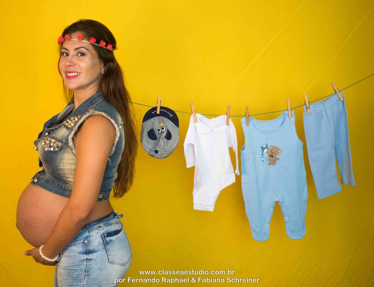 bookfotografico de gestante no estudio