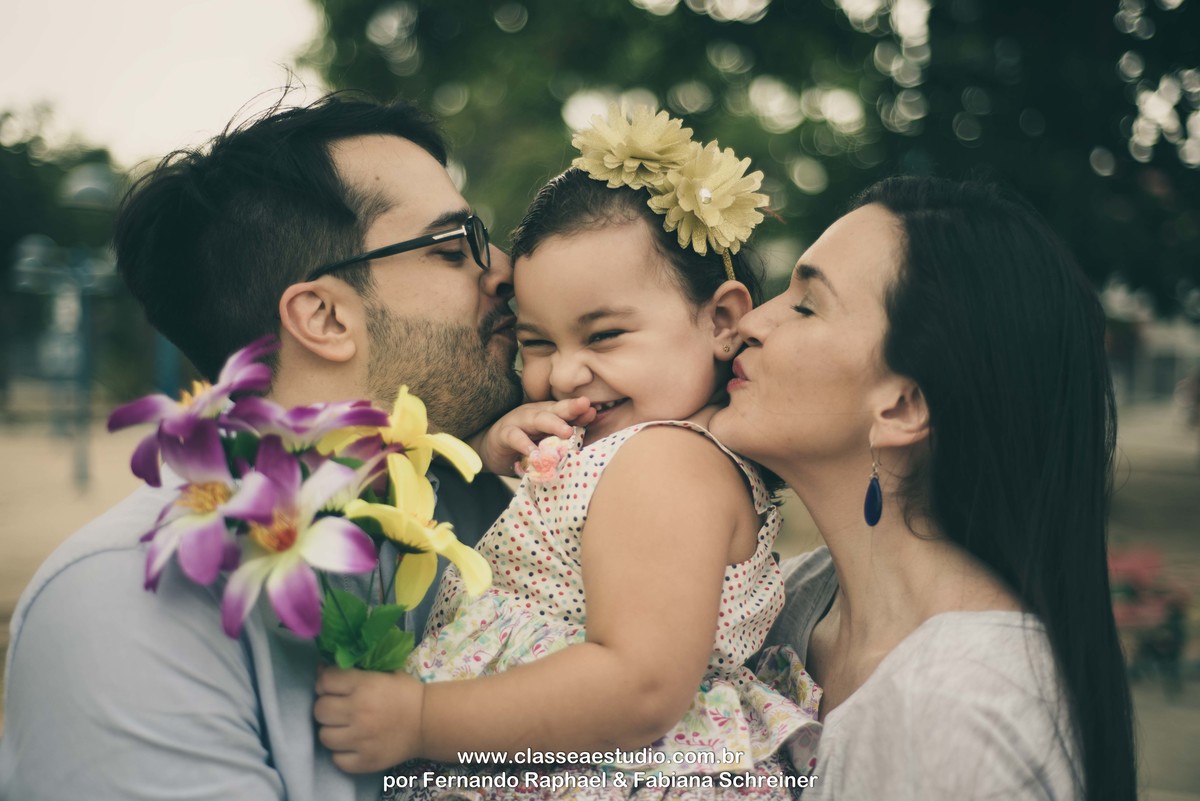 família feliz