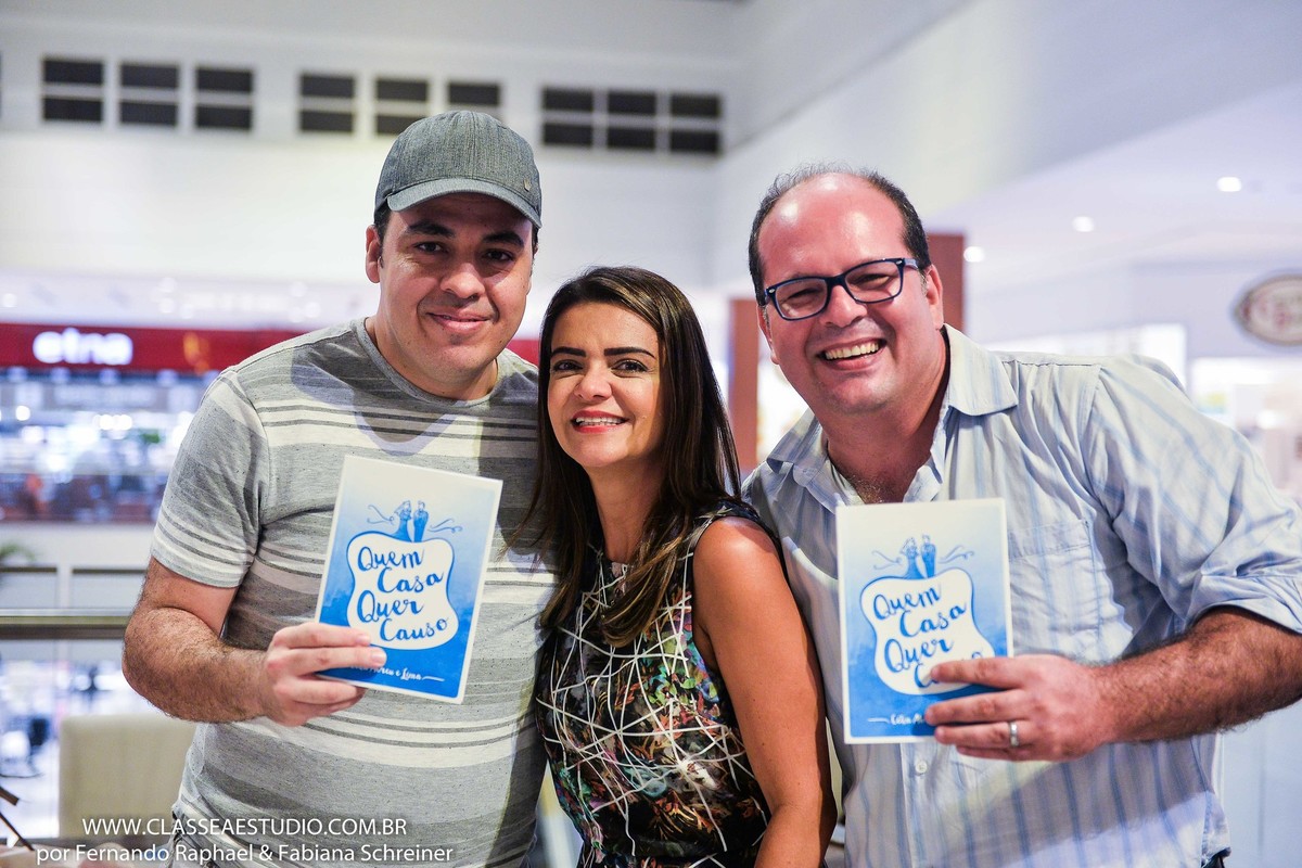 Assessora de casamentos Celia Abreu, Dj Beto Karioca, e fotografo Fernando Raphael