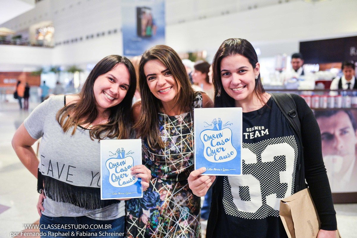 Blogueira Patricia Fortes, blog noivas do Brasil, assessora de casamentos Celia Abreu e blogueira Nina Lacerda, blog ate que enfim