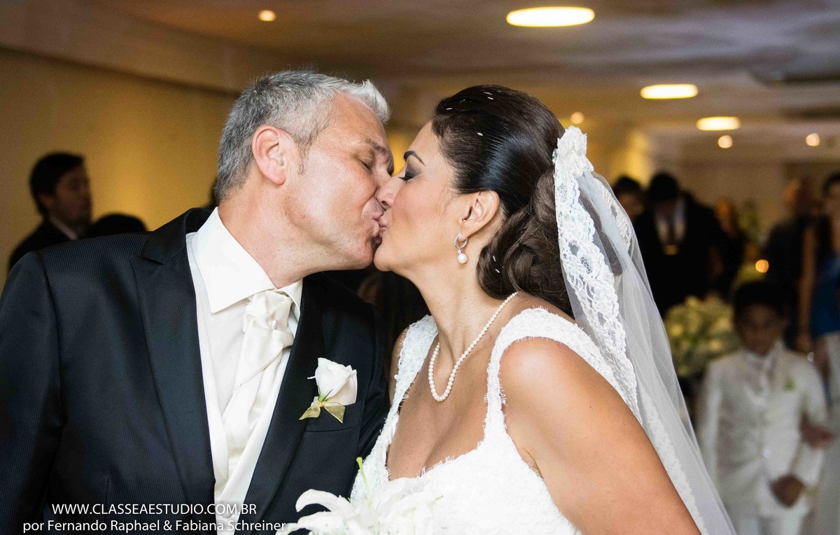 beijo de casamento