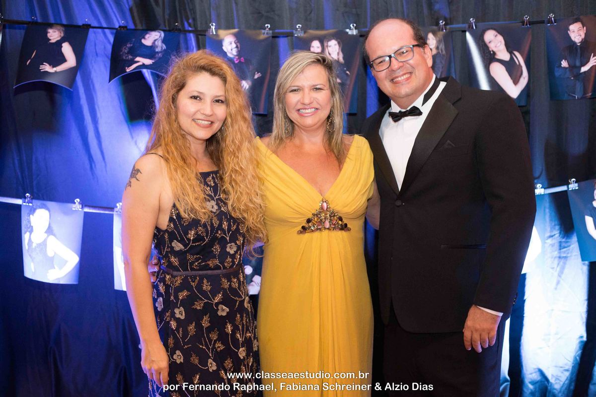 Fabiana Schreiner, Ana Paula Goes e Fernando Raphael