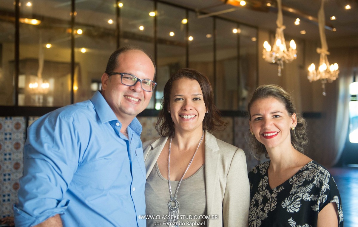 Fernando Raphael, Jane Monteiro e Leticia Goes