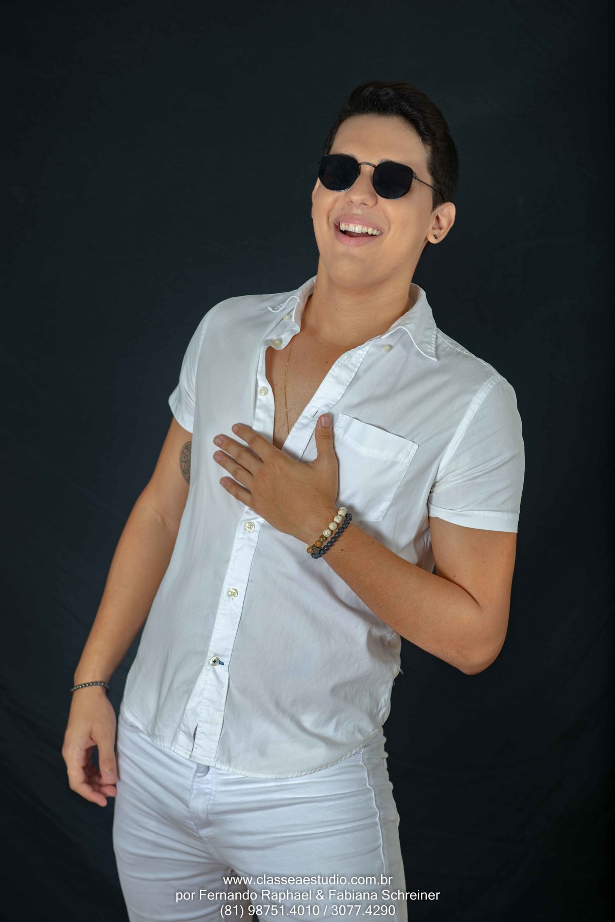 estúdio fotográfico para músicos